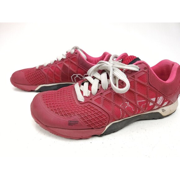 Reebok Crossfit CF74 Trainers Red Women’s Size 6 Shoes - Picture 4 of 11